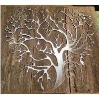34 INCH METAL Tree of Life (HEART STYLE) CNC Plasma Cut WITH FREE SHIPPING   162778668393
